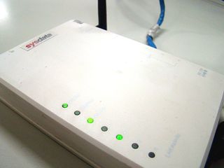 Foto de roteador sem fio