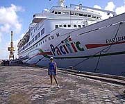Foto de Carmem Noronha no Cruzeiro