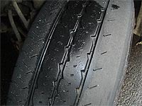 Foto de um pneu