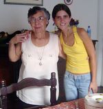 dona Hilda e sua nova
h?spede, Daniela