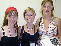 Susanne Gather, Claudia e Romana Pieters- alem?s em JF