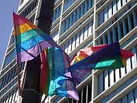 Foto de bandeira do movimento Gay