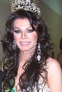 Foto da Miss Goi&aacute;s Gay